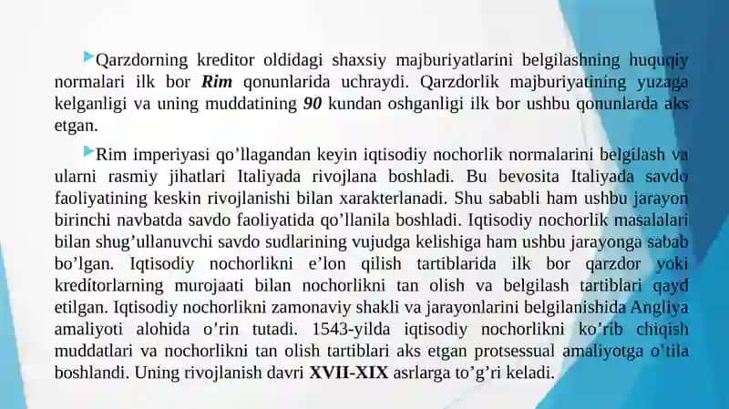 Iqtisodiy Nochorlik (Bankrotlik)ni Baholash 3