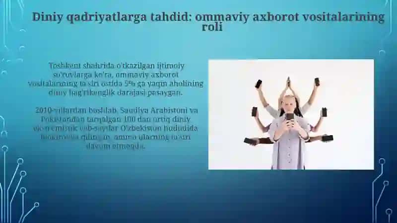 Diniy qadriyatlarga tahdid: ommaviy axborot vositalarining roli 3