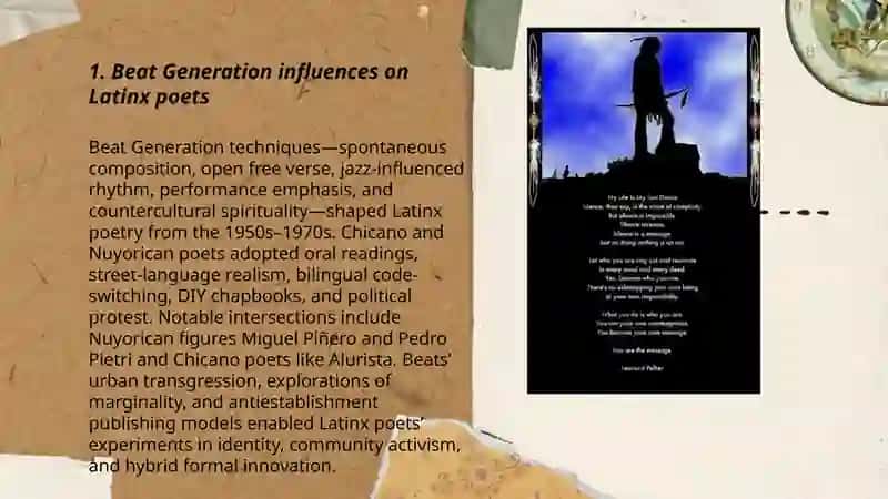 Beat poetry. Native American poetry | Latinx poetry 3