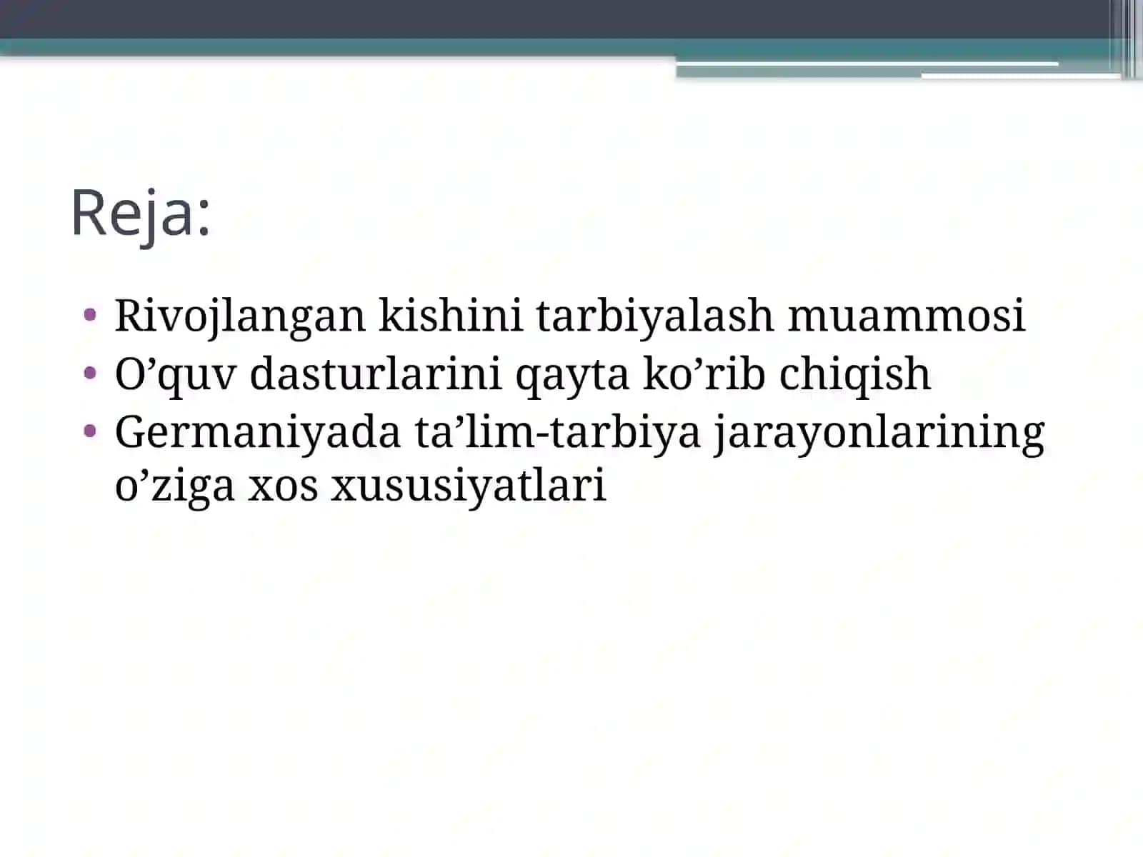 Rivojlangan xorijiy mamlakatlarda ta'lim-tarbiya 3