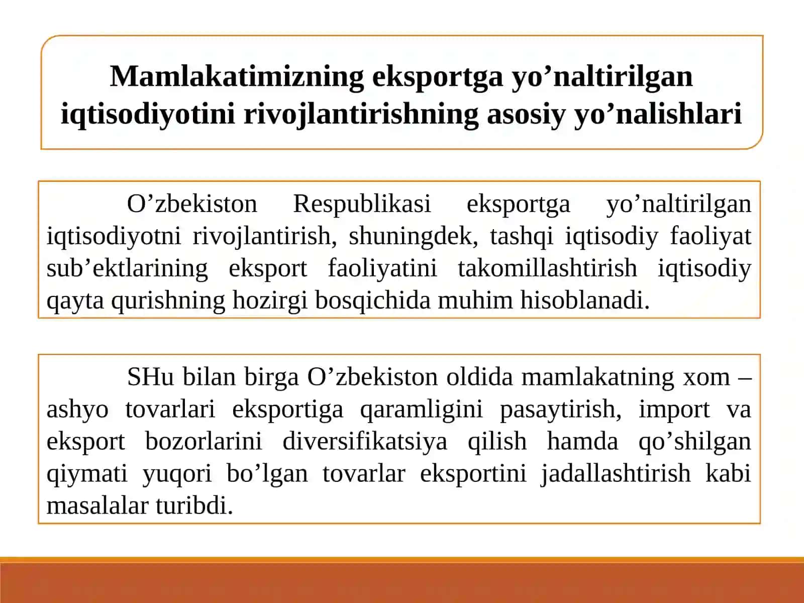 O’ZBEKISTON RESPUBLIKASIDA TASHQI IQTISODIY FAOLIYATNI XORIJIY INVESTITSIYALAR YORDAMIDA RIVOJLANTIRISH MASALALARI 3