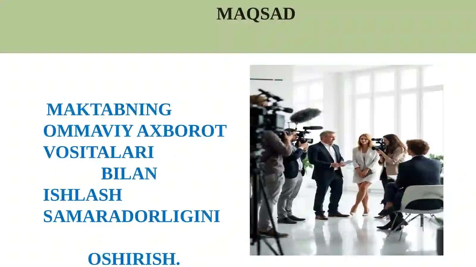 “MAKTABNING OMMAVIY AXBOROT VOSITALARI BILAN ISHLASH SAMARADORLIGINI OSHIRISH” 3