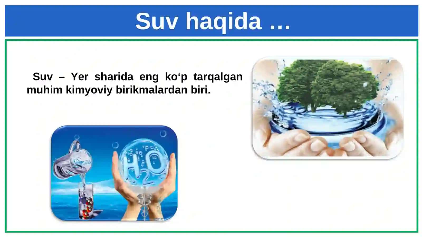 Suv murakkab modda 3
