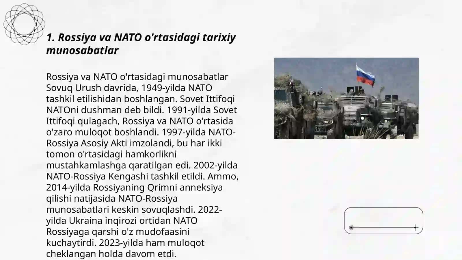 Rossiya va NATO munosabatlari 3