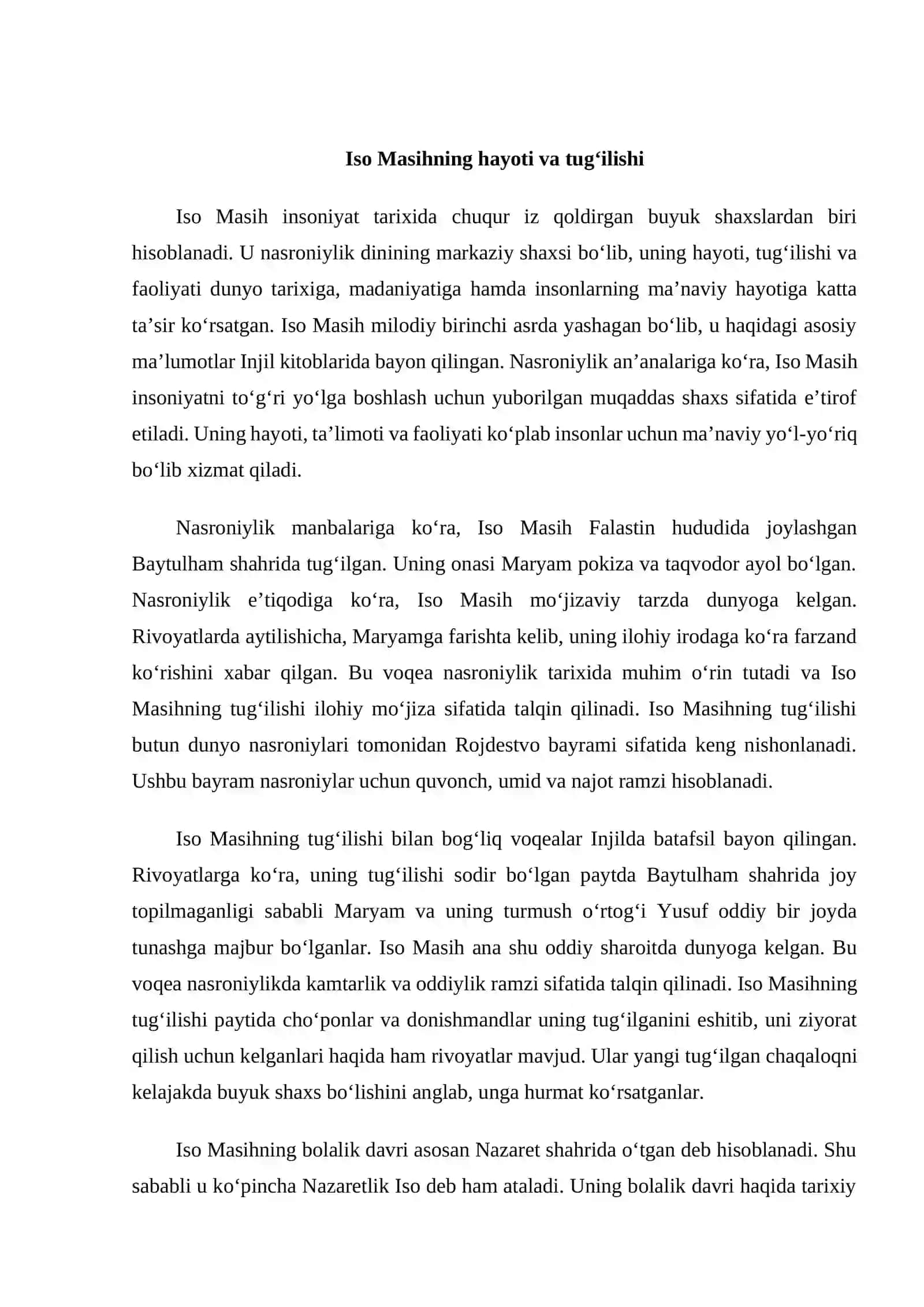 Iso Masih 3