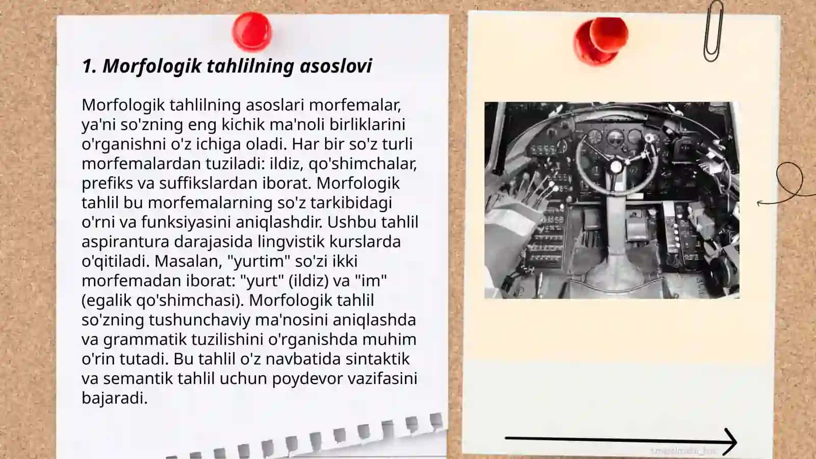 Mashina tarjimasi morfoanalizatori uchun o'zbek tilining morfologik modelini shakllantirish 3