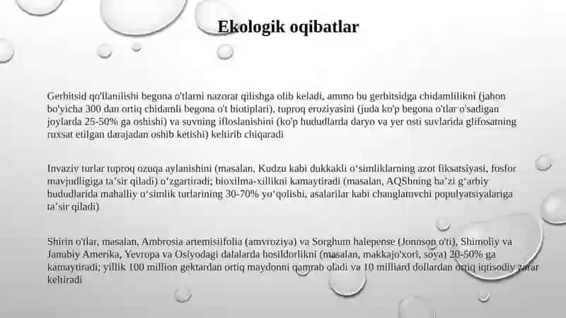 Begona O'tlarni Aniqlash 3