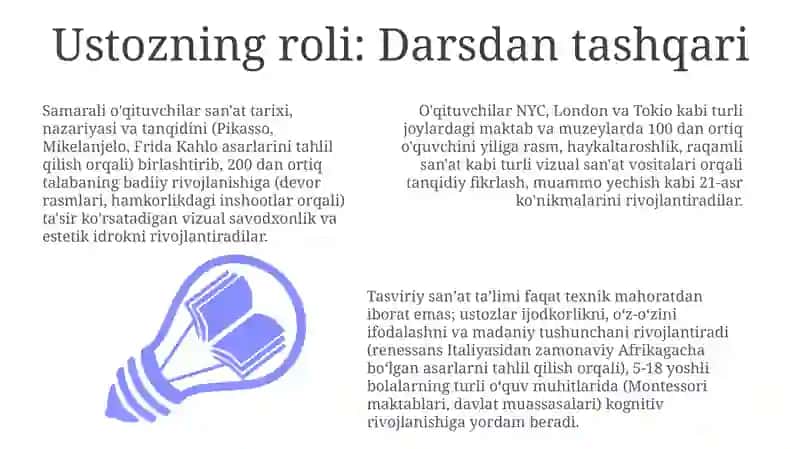 Tasviriy faoliyatga oʻrgatishdagi oʻrni 3