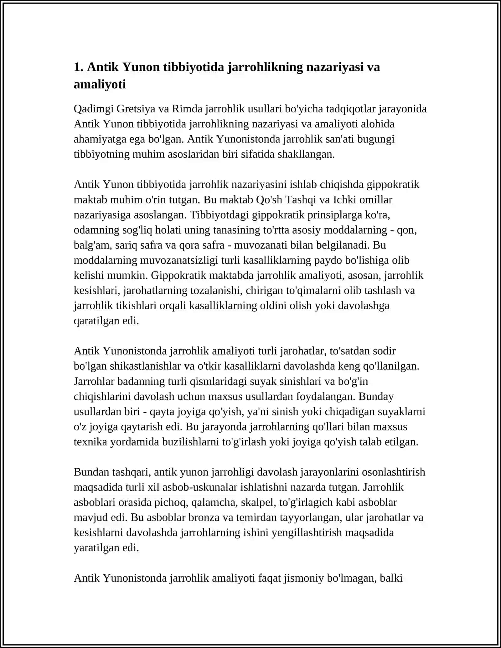 QADIMGI GRETSIYA VA RIMDA JARROHLIK USULLARI 3