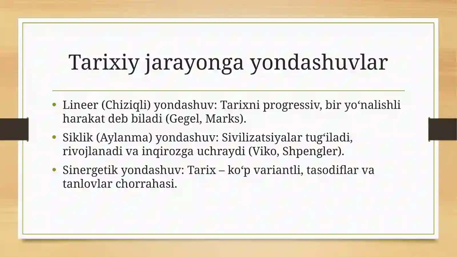 Tarix falsafasi, svilizatsiya va madaniyat 3