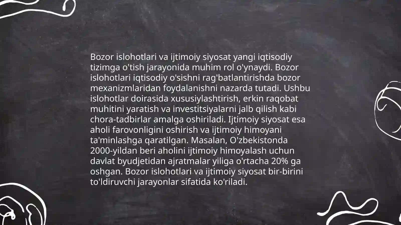 Bozor islohotlari sharoitida davlat ijtimoiy siyosatining moliyaviy muammolari 3