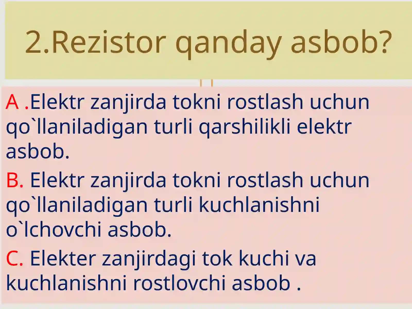 8-sinf Fizika fanidan O'tkazgichlarni ketma-ket va parallel ulash dars taqdimoti 3