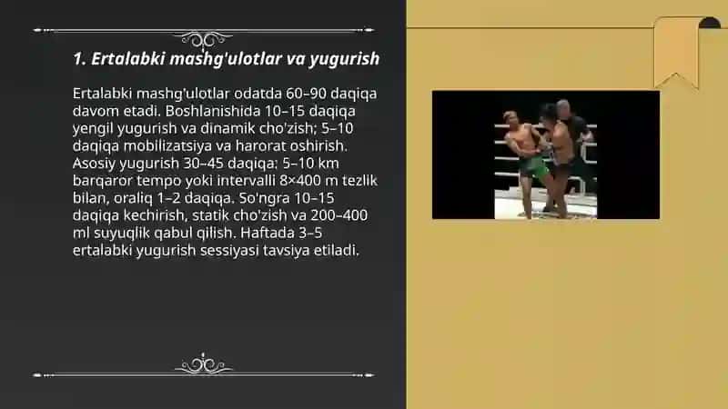 Muay taychining kun tartibi 3