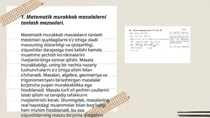 Boshlang‘ich sinf matematika darslarida murakkab masalalar bilan ishlash metodikasi 3