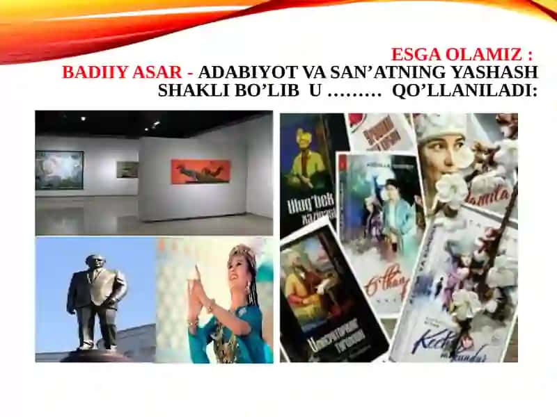 Badiiy asarda shakl va mazmun birligi 3