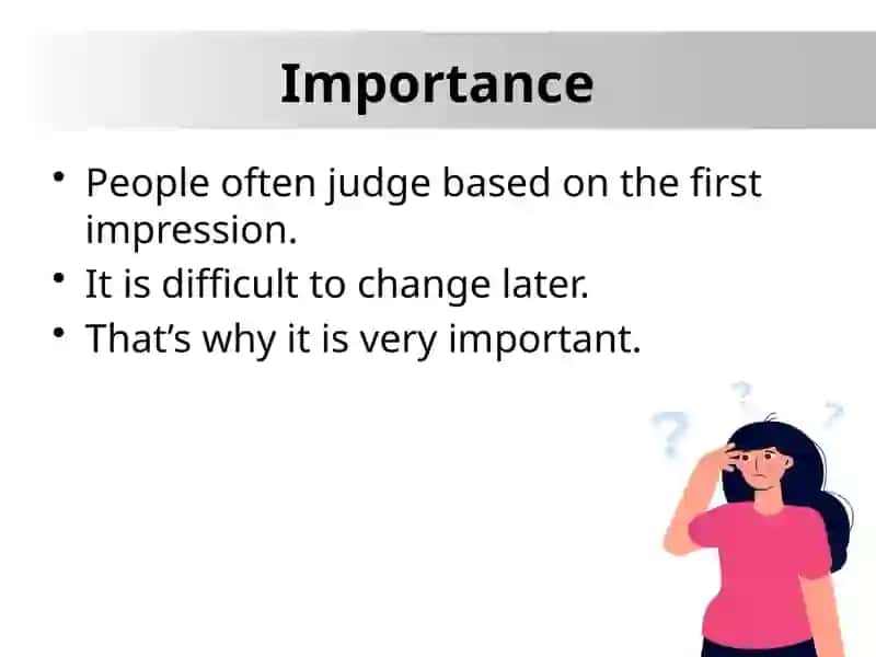 First Impression 3