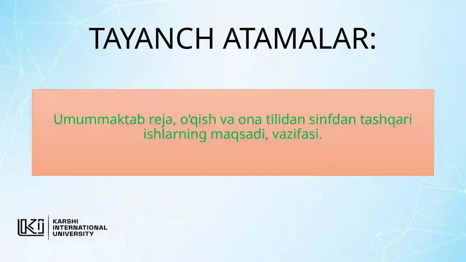 Sinfdan va maktabdan tashqari ishlarni rejalashtirish metodikasi 3