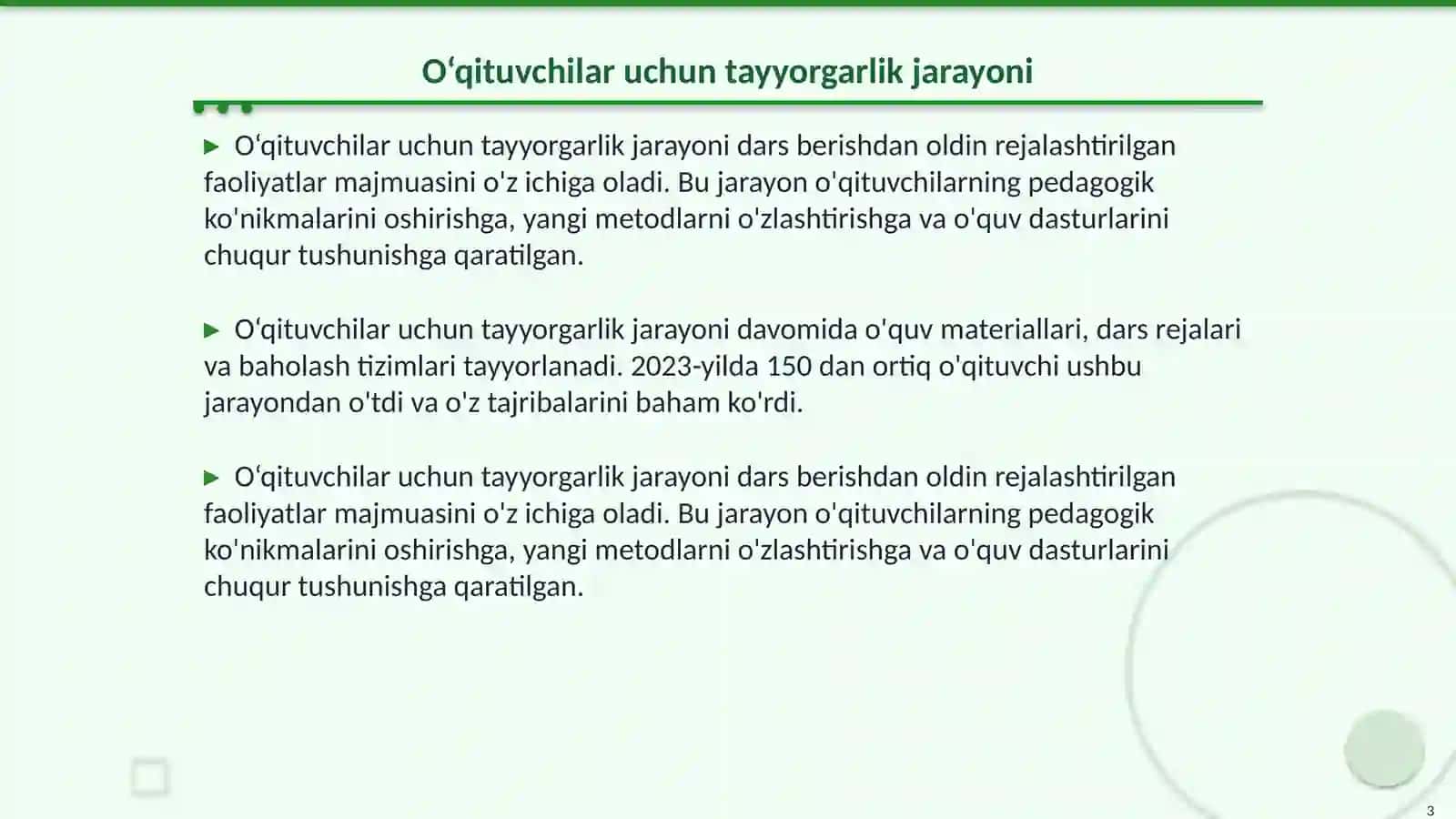 O‘qituvchini boshlang‘ich ta’lim tabiiy fanlar darslariga tayyorgarlik ko‘rishi 3