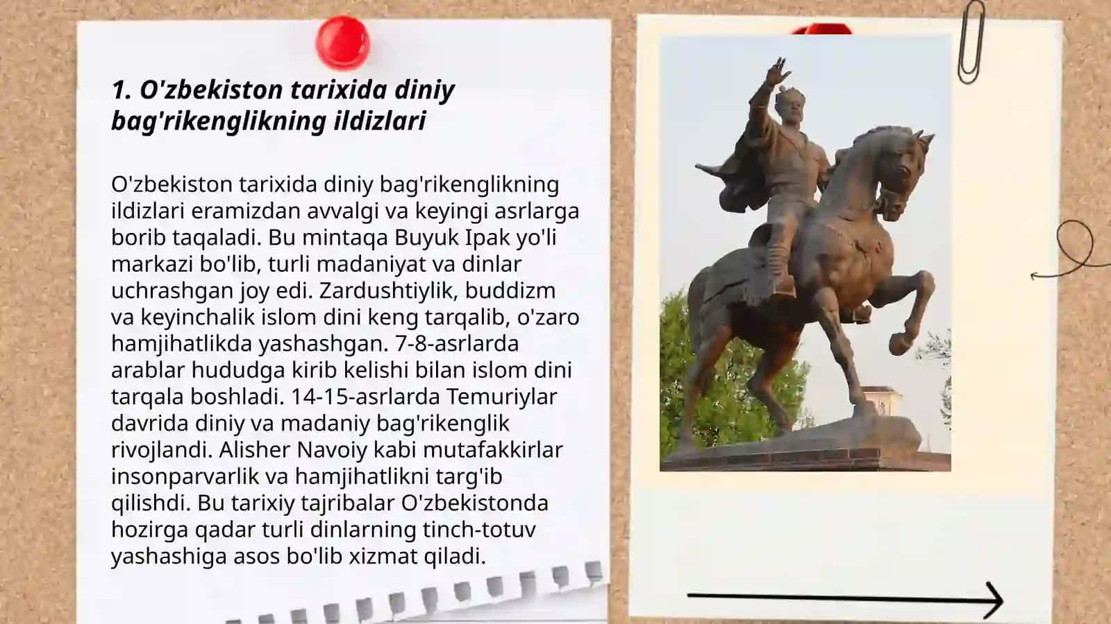 O'zbekistonda konfessiyalararo diniy bag'rikenglikning tarixiy tajribasi 3