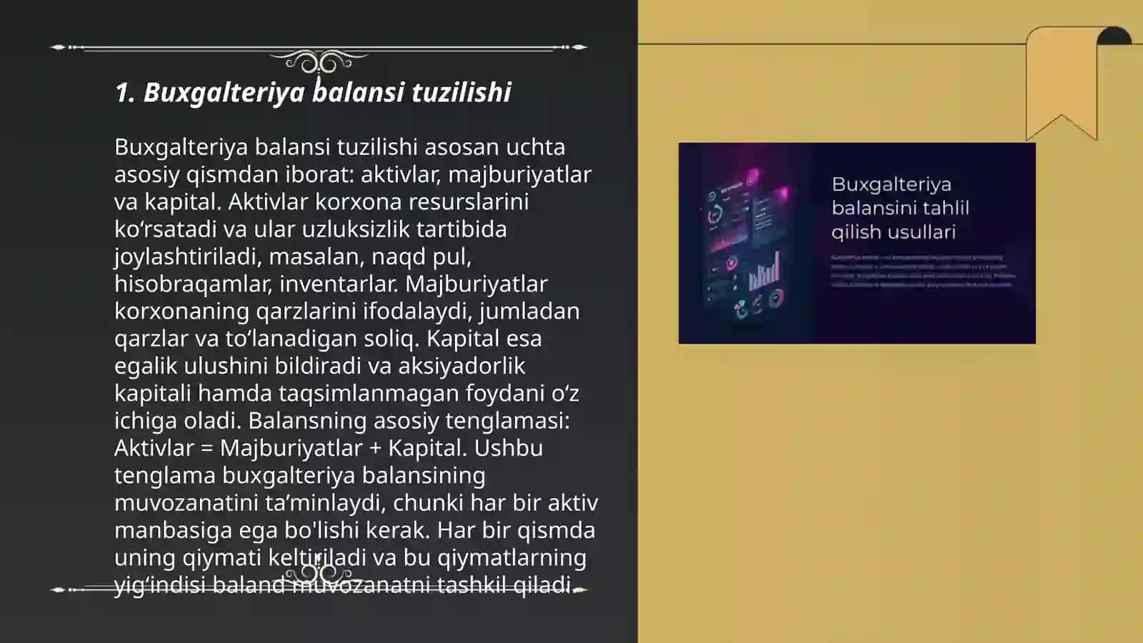 Buxgalterya balansi va schotlarning ozaro bogliqligi 3
