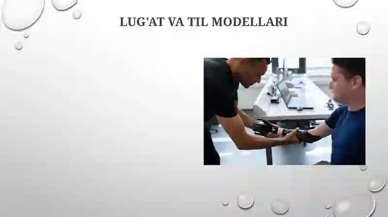 Nutqni tushunuvchi dasturning lingvistik asoslari 3