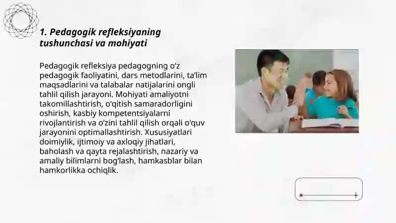 Pedagogik refleksiya 3