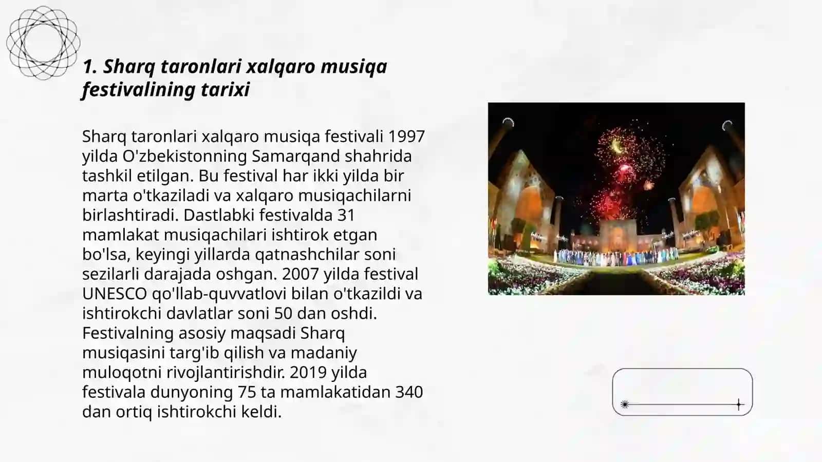 Sharq taronlari xalqaro musiqa festivali 3