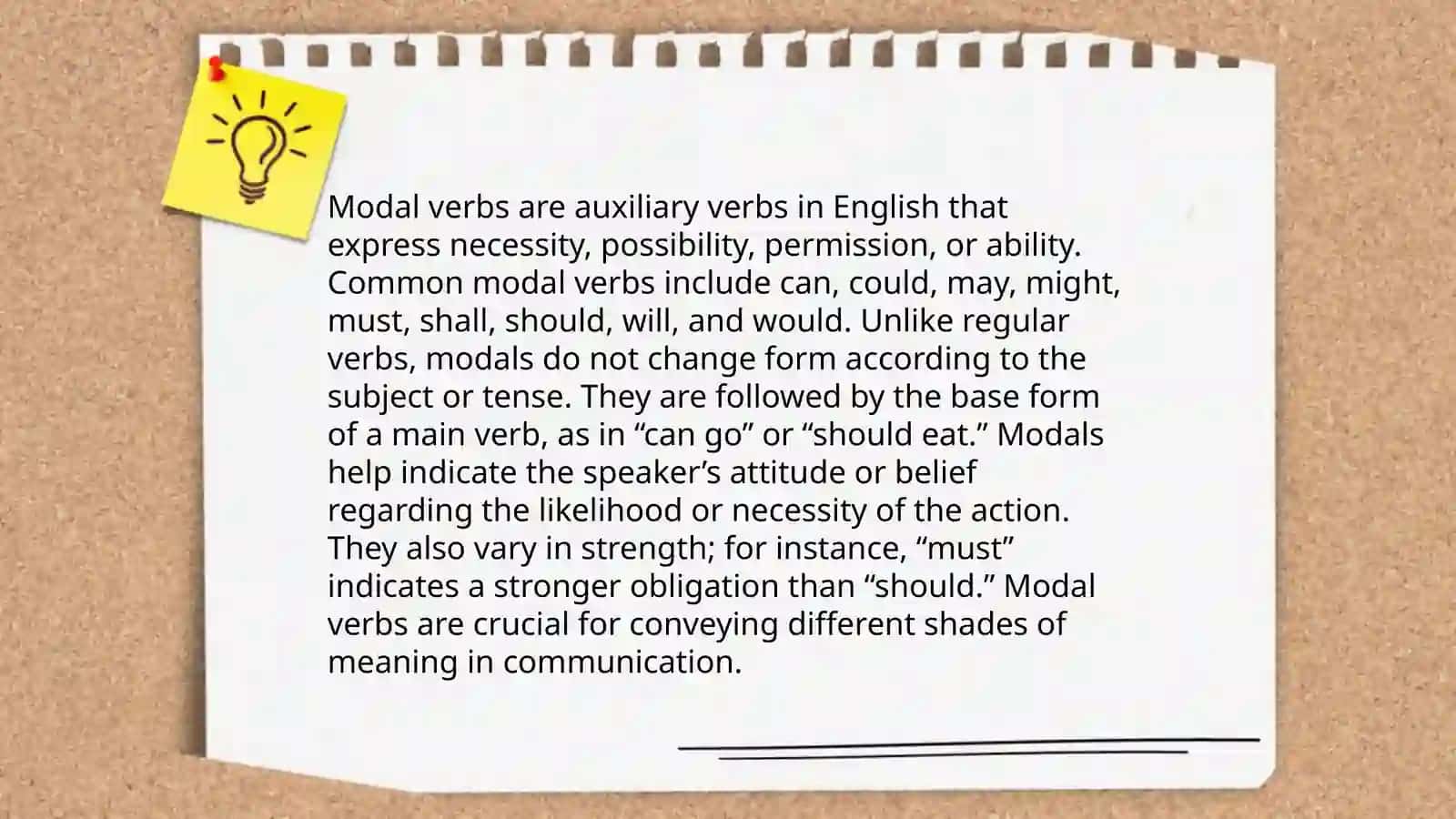 Modal verbs 3