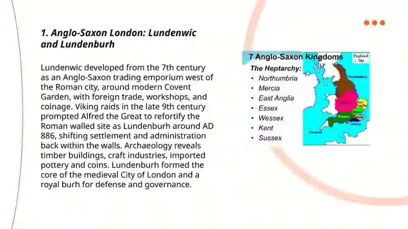 Cities of the United Kingdom: Anglo-saxons, normands and others. 3