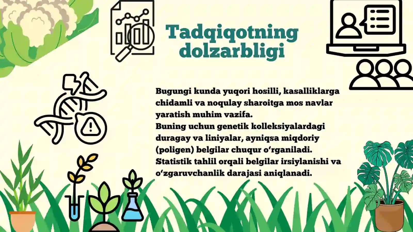 Genetika va genomika asoslari fanidan 3
