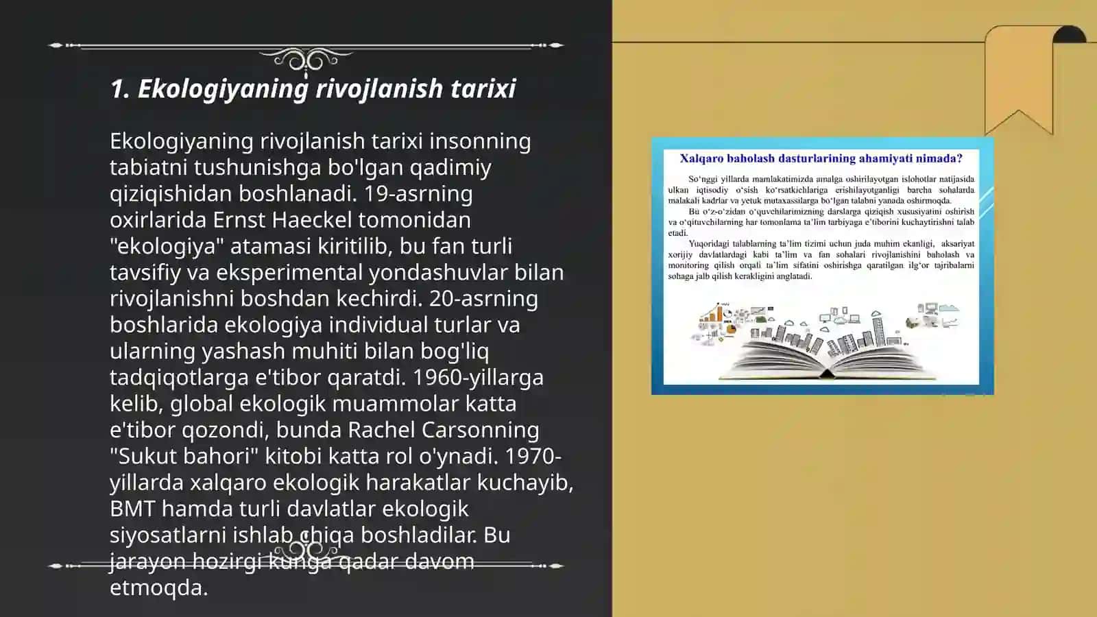Ekologiya fani rivojlantirish bosqichlari, vazifalari va tadqiqot usullari 3