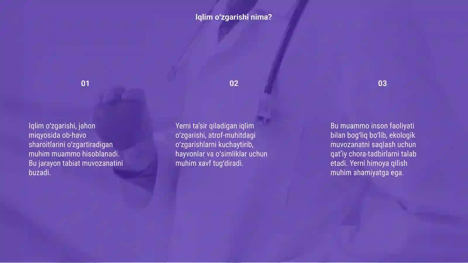 Iqlim o‘zgarishining Yer tabiatiga ta’siri 3