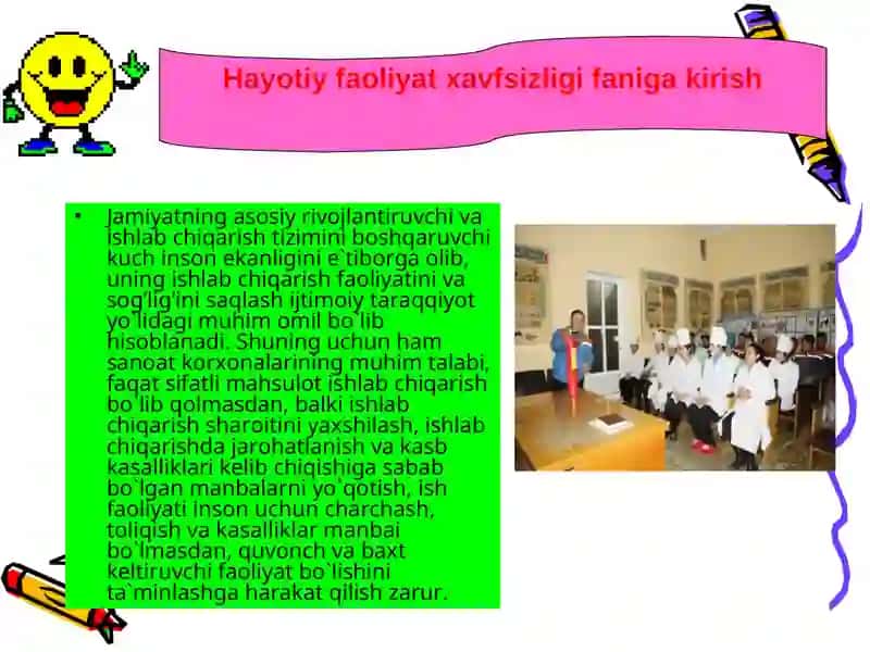 Hayot faoliyati xavfsizligi 3