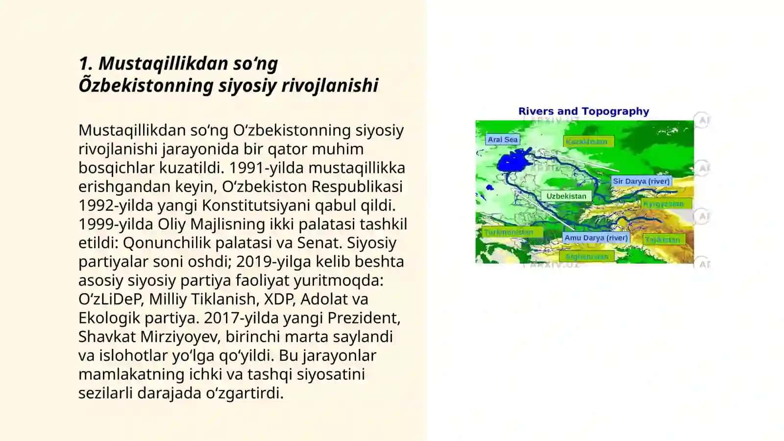 Õzbekistonning eng yangi tarixi 3