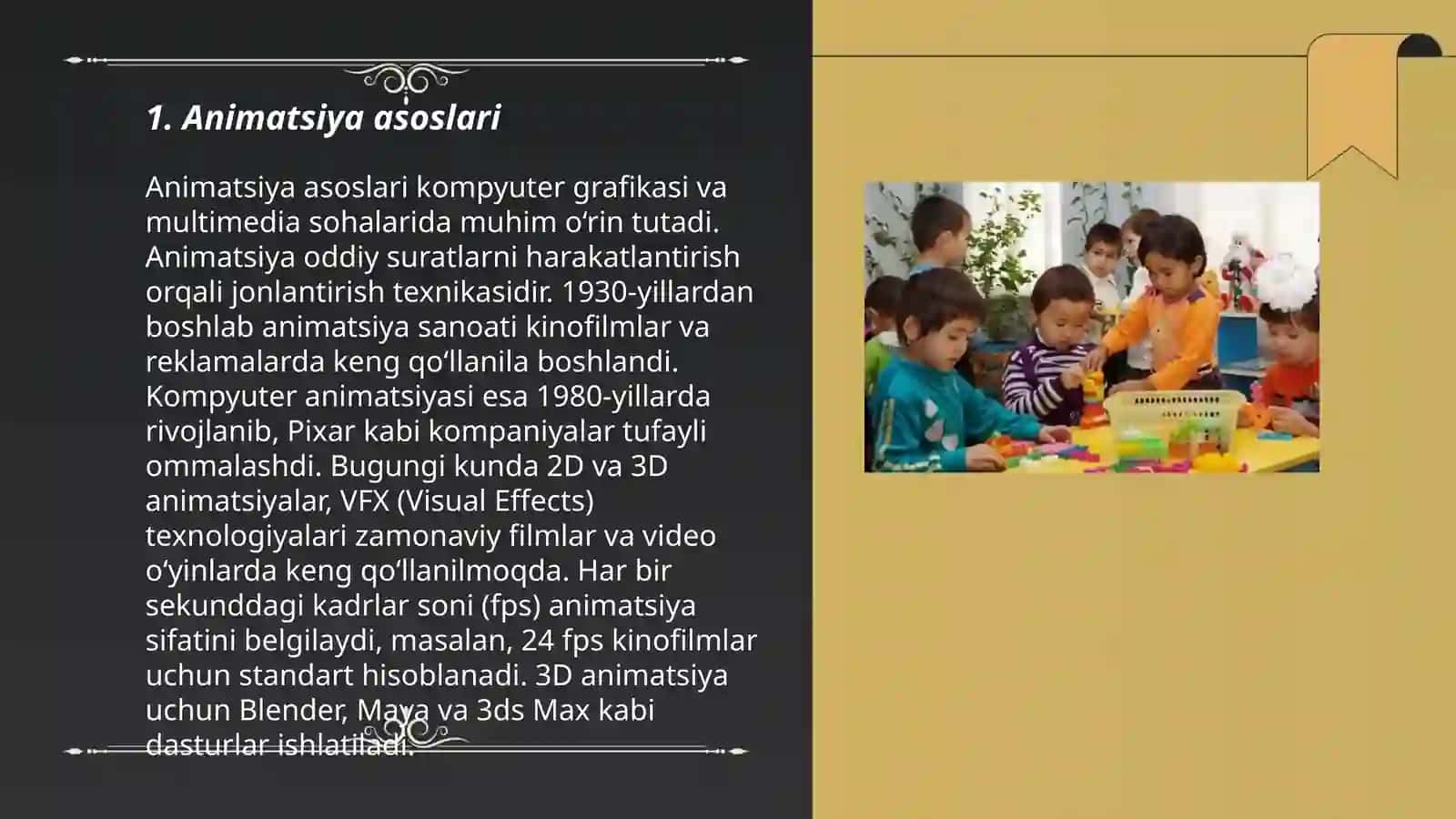 Maktabgacha yoshdagi bolalarni animatsiyalar yaratishga oʻrgatish 3