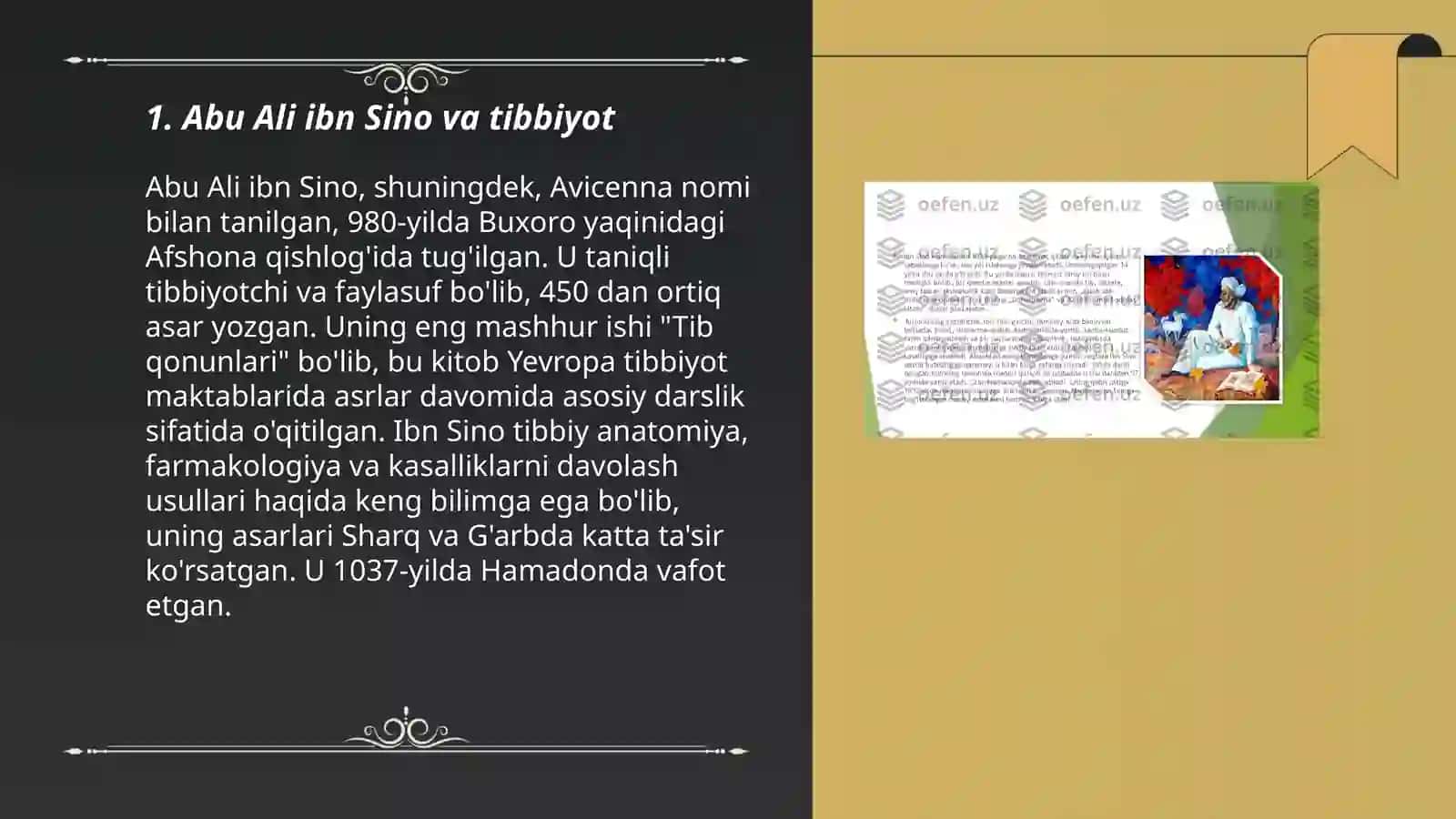 Abu Ali ibn Sino va tibbiyot 3
