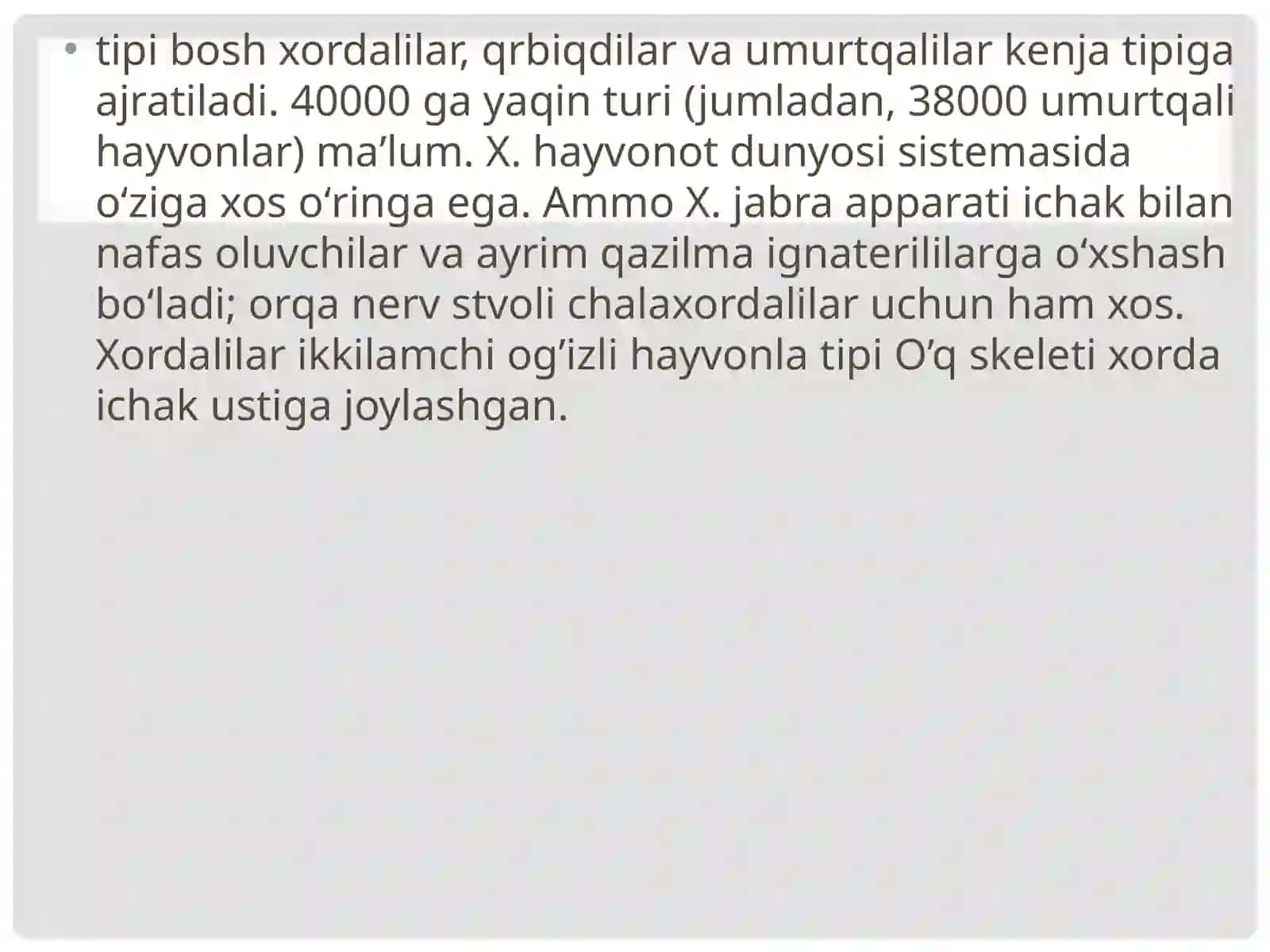 Xordalilar 3