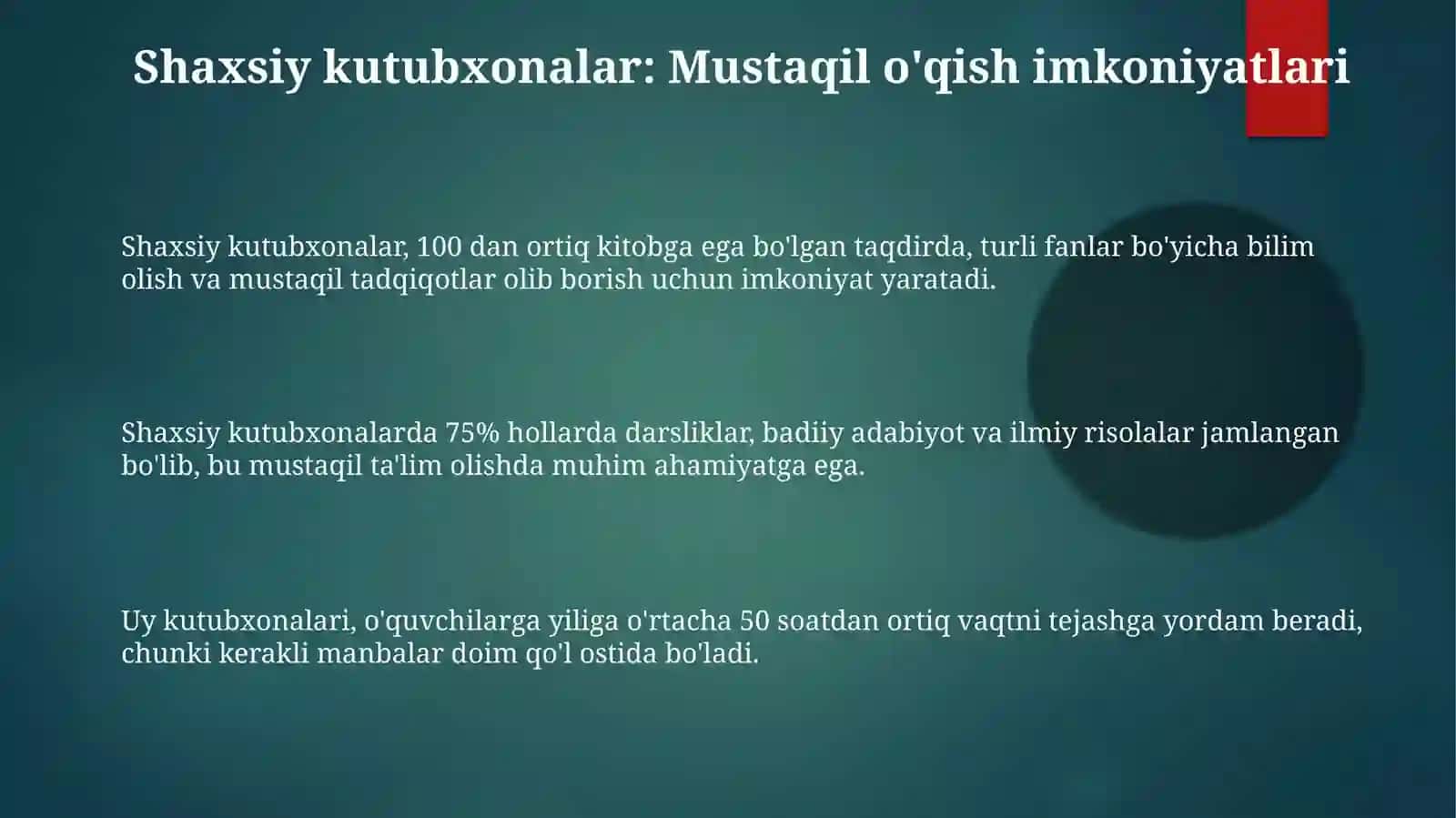 Taʼlim va maʼrifatda shaxsiy kutubxonalar 3