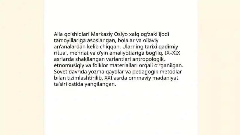 Alla qoʻshiqlari va ertaklar tahlili 3