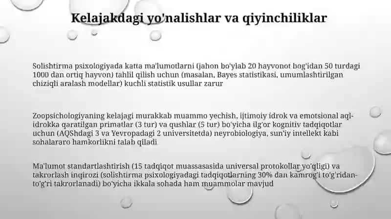 Zoopsixologiya va qiyosiy psixologiyaga kirish 3