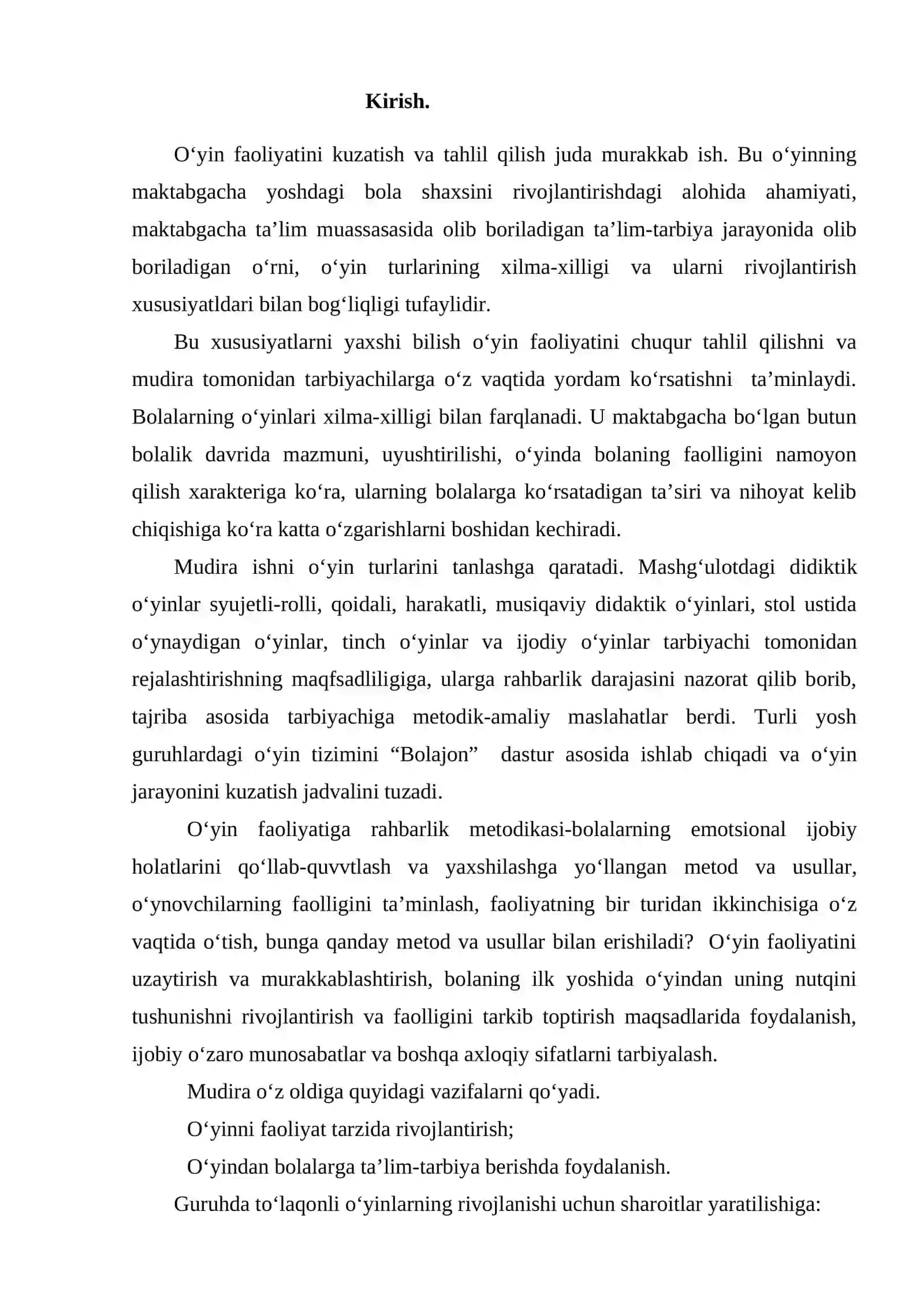 Mudira – maktabgacha ta’lim muassasasi rahbari 3