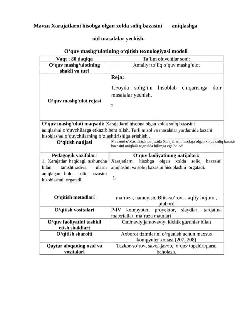 Foyda solig’ini hisoblab chiqarish 3