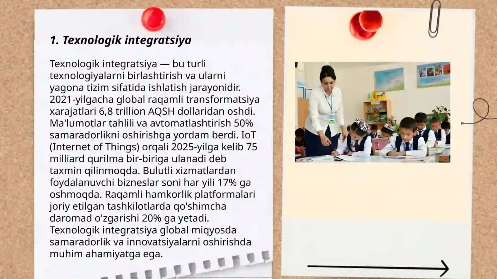 Texnologik integratsiya 3