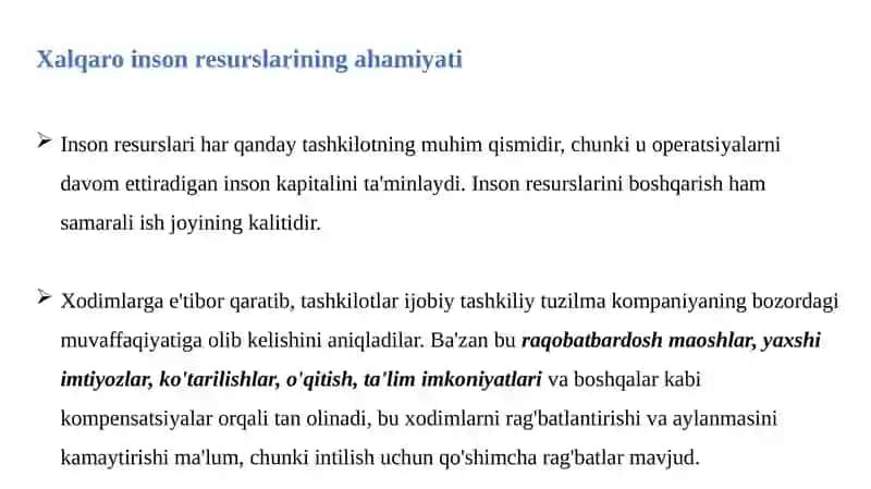 Etnosentrik, polisentrik va geotsentrik kadrlar sifati bo'yicha 3