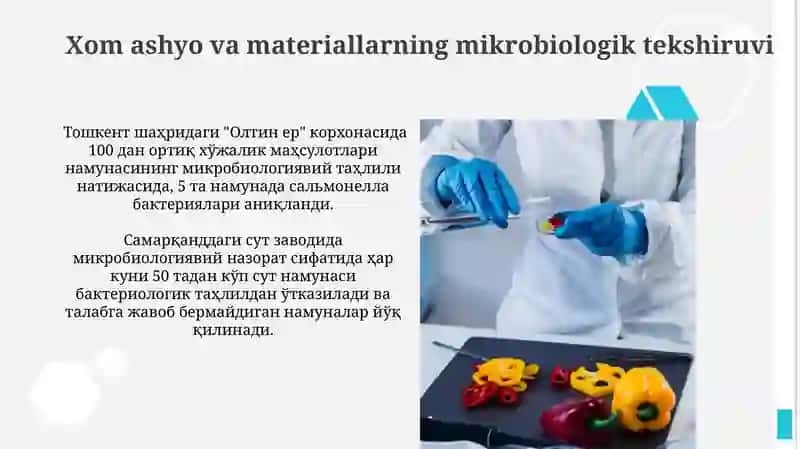 Mikrobiologik nazorat 3