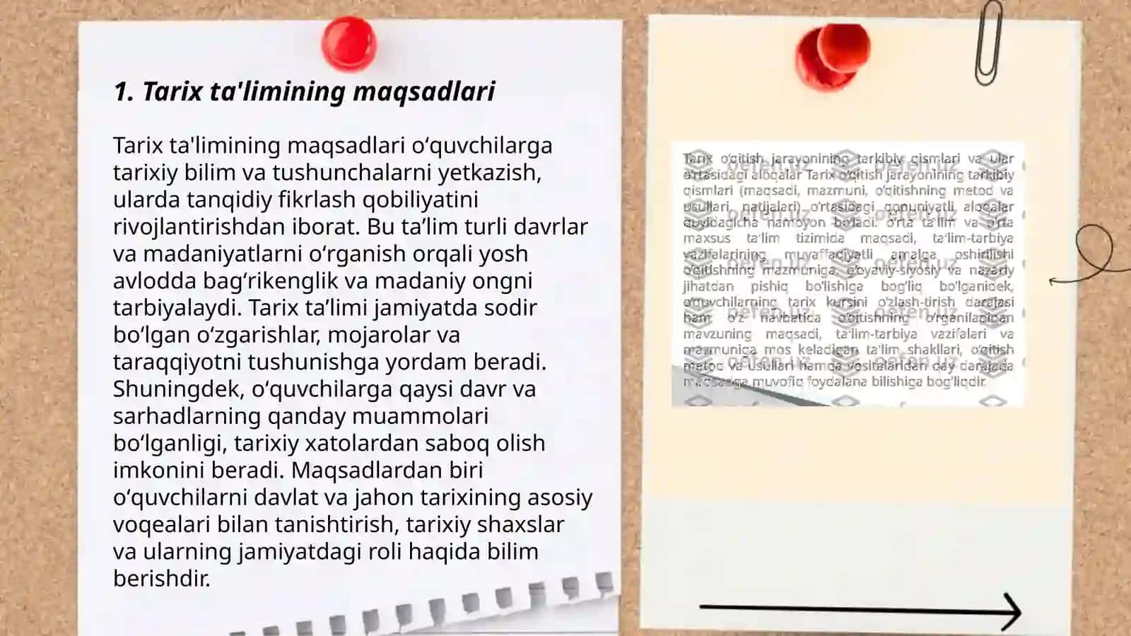 Tarix oʻqitish metodikasi 3