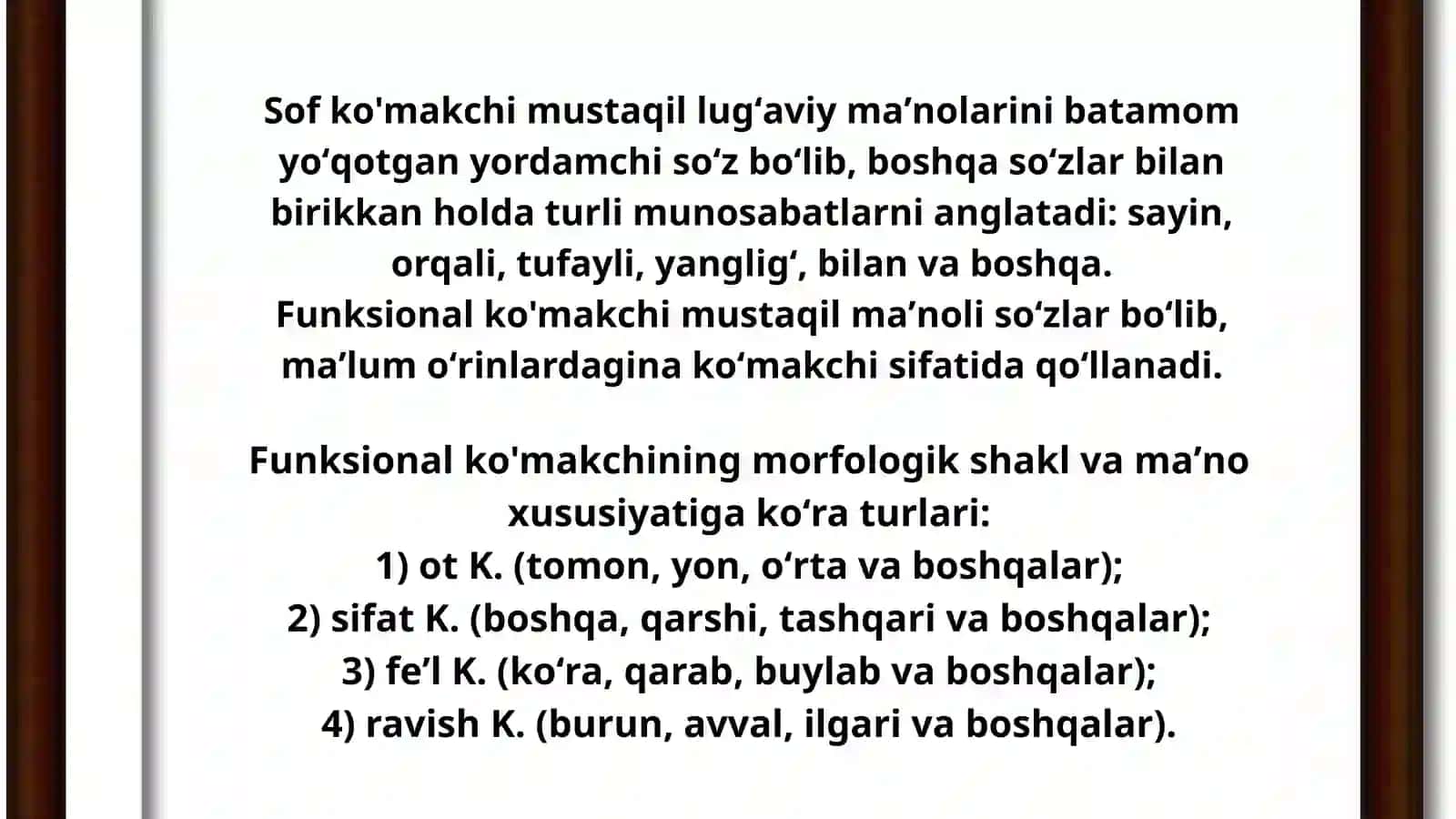 Koʻmakchilar Undovlar Bogʻlovcilar va Yuklamalar 3