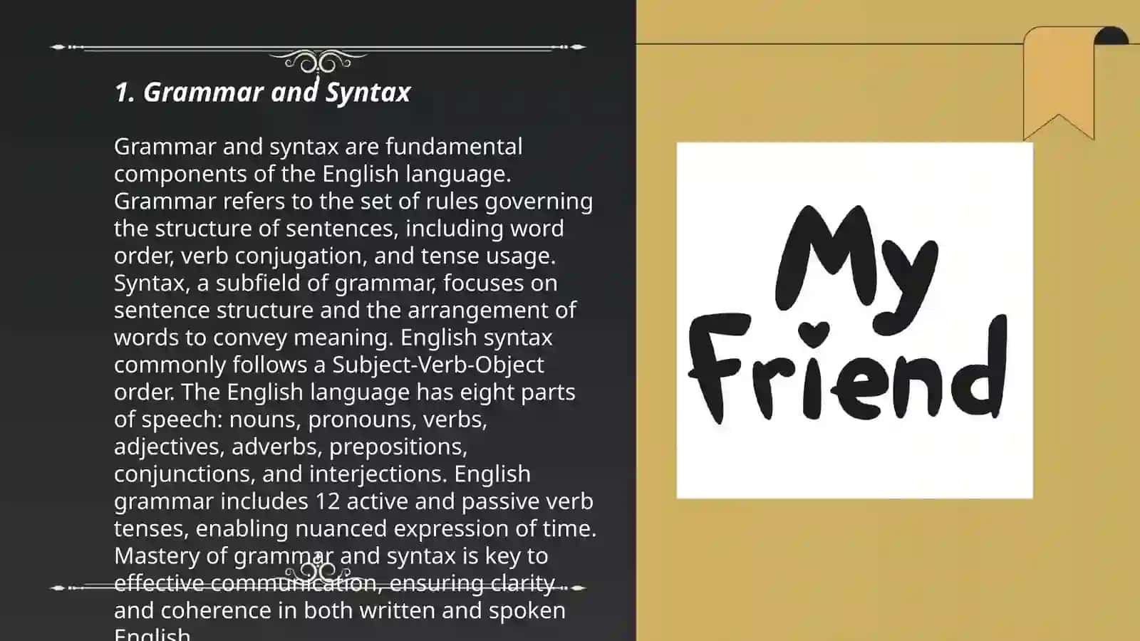 Grammar and Syntax 3