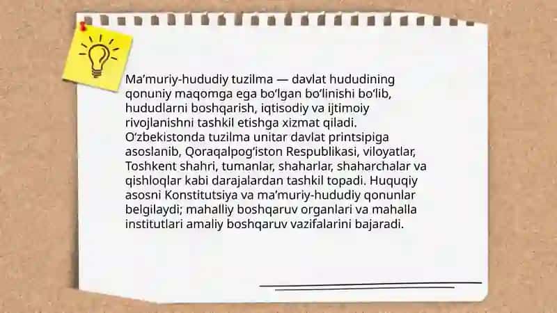 Oʻzbekiston respublikasining maʼmuriy hududiy tuzilishi 3
