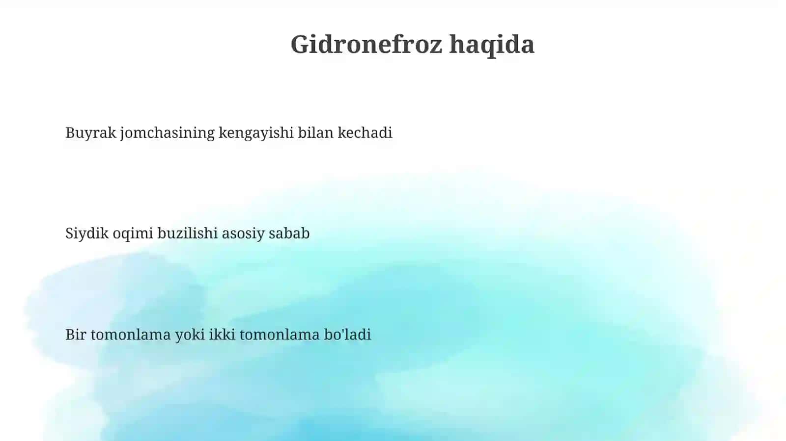 Gidronefroz 3
